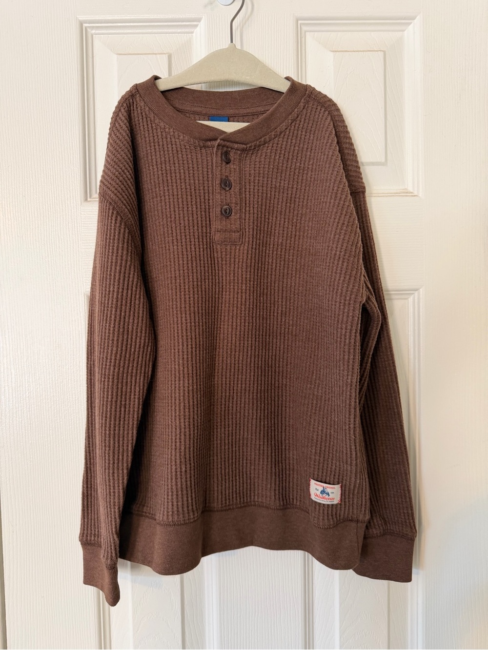 Old Navy Boy’s Thermal Waffle-Knit Sweater Size M (8)